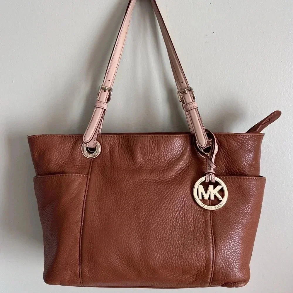 Michael Kors Pebbled Leather Tote Bag